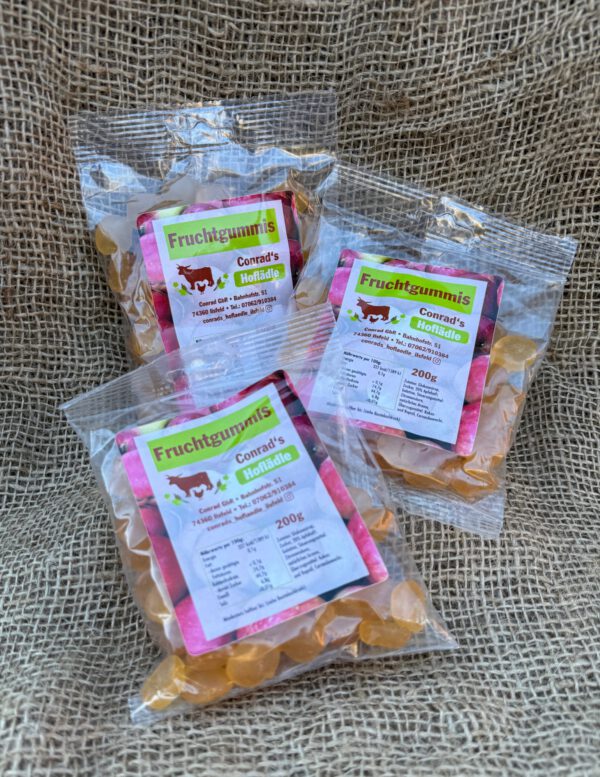 Fruchtgummi Apfel
